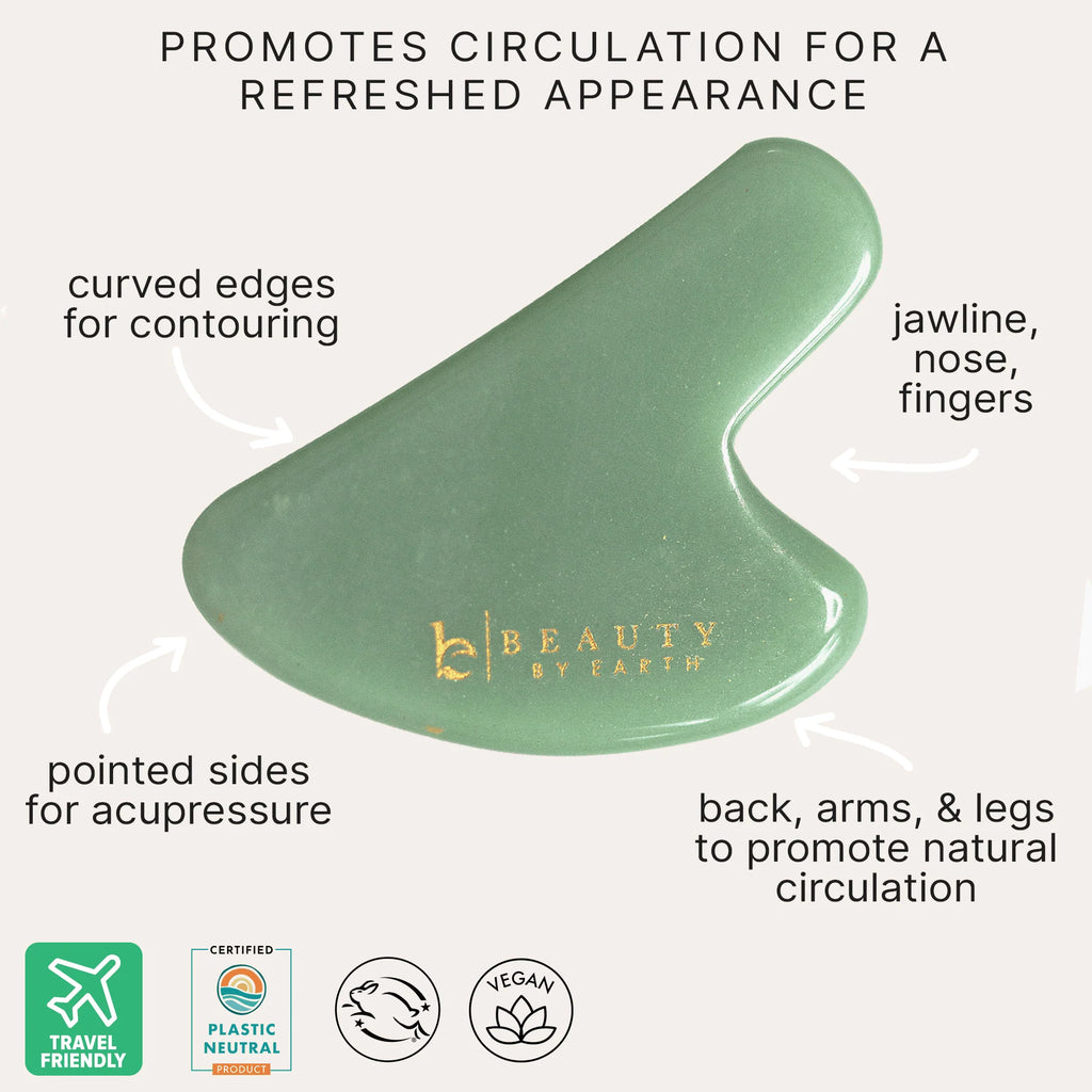 Jade Gua Sha Beauty Tool